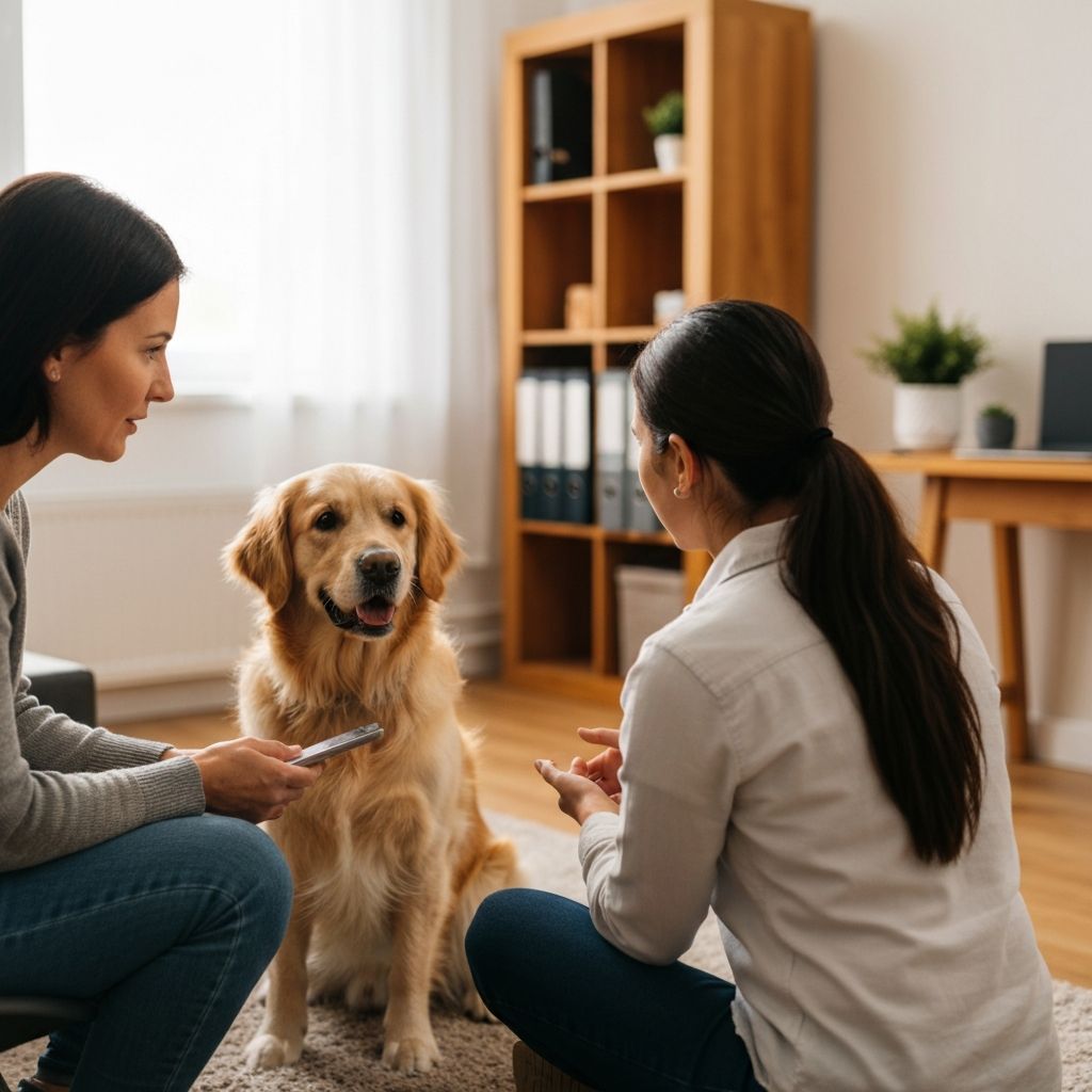 Konsultacja behawioralna z właścicielem psa